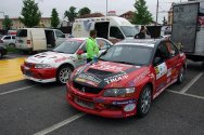 Rallye Český Krumlov: Servisní areál